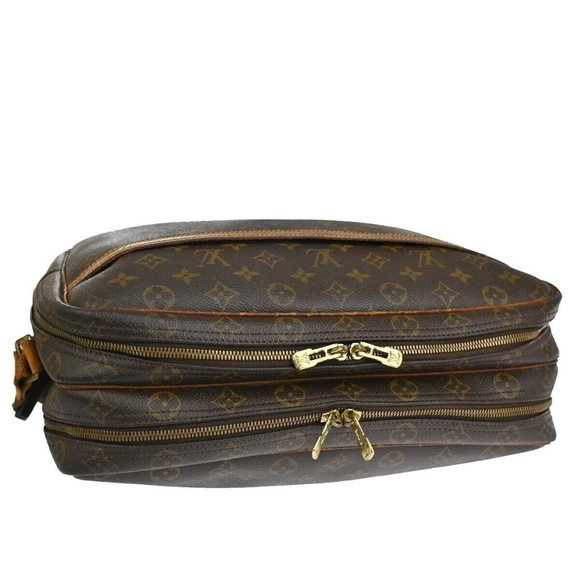 Authentic LOUIS VUITTON Reporter GM Crossbody Shoulder Bag Monogram Leather - Picture 14 of 16